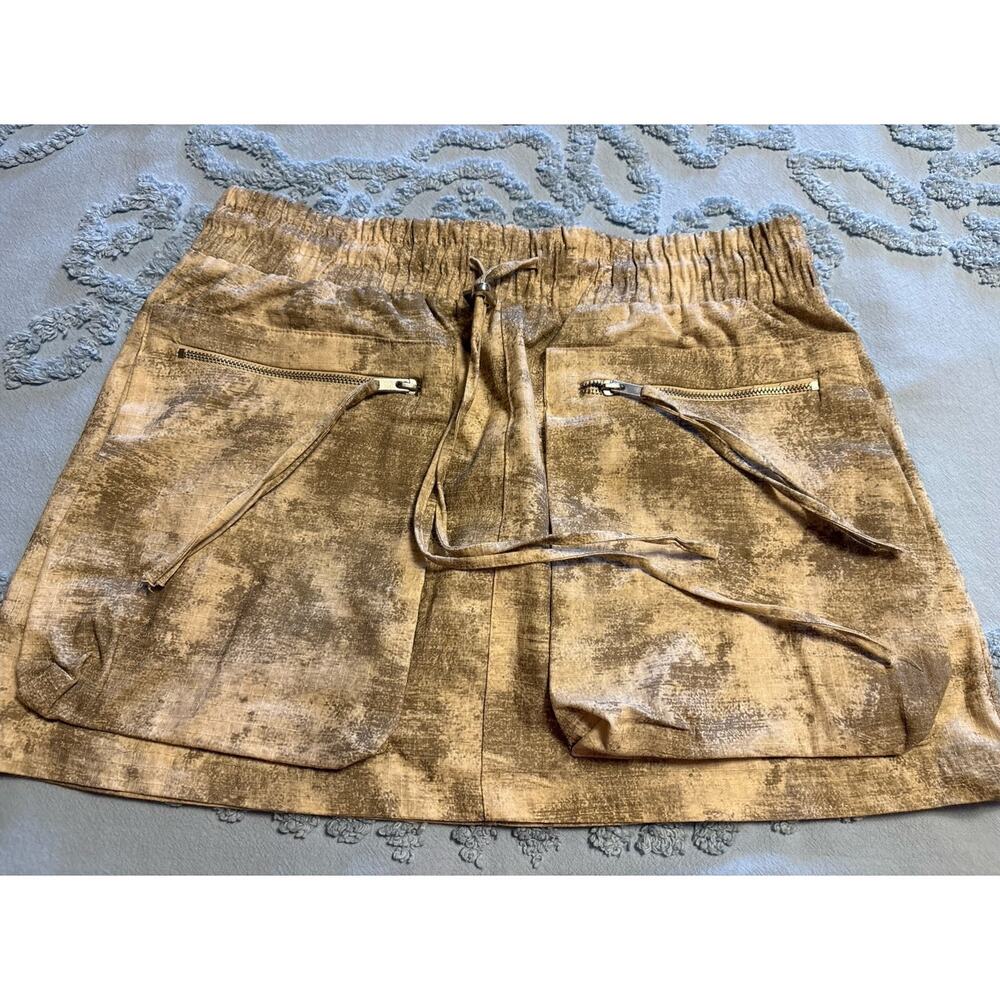 ZARA Camouflage Pattern Skirt Sz Med